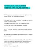 CCI CCT STUDY GUIDE EXAM 2026 QUESTIONS WITH SOLUTIONS GRADED A&plus;