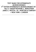 rmediate Microeconomics &ndash; Test Bank&comma; &lbrack;Institution Name&rsqb;&comma; &lbrack;Academic Year&rsqb; &ndash; Comprehensive practice questions with answers