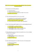 WGU C213 Accounting for Decision Makers Multiple Choice Questions Review for OA 2026&comma; WGU C213 PRE-ASSESSMENT&colon; ACCOUNTING FOR DECISION MAKERS &lpar;PVAC&rpar; REVIEW - FULL QUIZ WITH VERIFIED SOLUTIONS 2026&comma; WGU C213 Accounting For Decision Makers Quizes With Corre