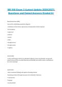 NR 548 Exam 3 &lpar;Latest Update 2026&sol;2027&rpar;  Questions and Correct Answers Graded A&plus;
