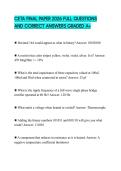 CETA FINAL PAPER 2026 FULL QUESTIONS AND CORRECT ANSWERS GRADED A&plus;