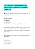 CFPT PRACTICE COMPREHENSIVE FINAL PAPER 2026 QUESTIONS WITH ANSWERS GRADED A&plus;