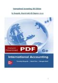 International Accounting Test Bank 6th Edition &lpar;2026&rpar; &ndash; Doupnik