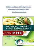 Nutritional Foundations & Clinical Applications Test Bank 8th Edition &lpar;2026&rpar; &ndash; Grodner