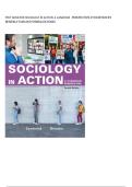 TEST BANK FOR SOCIOLOGY IN ACTION&colon; A CANADIAN PERSPECTIVE 4TH EDITION BY  BERESKA TAMI AND SYMBALUK DIANE&period; 