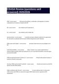 CDASA Review &lpar;questions well answered&rpar; 2025&sol;2026