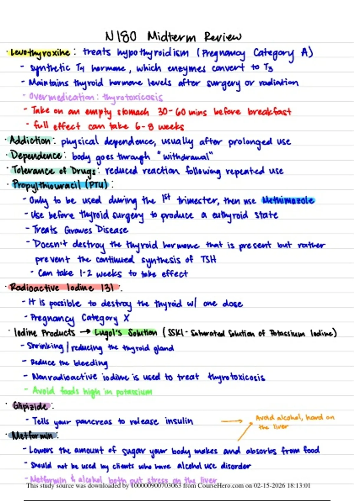 N180 West Coast University N180 Midterm Review | Complete Solution Guide ...