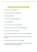 MAE 489 midterm Exam Questions with Correct Answers