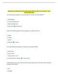 Maryland Cosmetology Theory Exam Study Guide Questions with Correct Answers