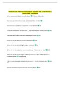 Package-&colon;&colon;Maryland Cosmetology  Exams with CORRECT Answers &lpar;Latest&rpar;