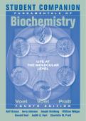 Biochemistry Solutions Manual &lpar;4th Edition&rpar; &ndash; Voet & Voet &vert; All Chapters Reviewed for A&plus;