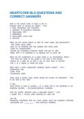 HEARTCODE BLS QUESTIONS AND CORRECT ANSWERS