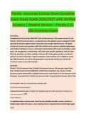 Insurance License Florida  Complete Exam Study Guide 2026&sol;2027 with Verified Answers &vert; Newest Version