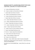 MASSACHUSETTS JOURNEYMAN PIPEFITTER EXAM &lpar;HEATING&comma; COOLING&rpar; PJ-01QUESTIONS 2026