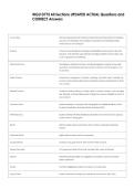 WGU D775 All Sections UPDATED ACTUAL Questions and  CORRECT Answers