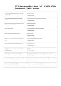 WGU D775  Bundled Exam Questions WITH  CORRECT Answers