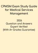 CPMSM Exam Study Guide &ndash; Medical Staff Services Management Certification Prep PDF
