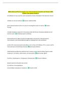 NR566-Advanced Pharmacology for Care of the Family Exam Questions and Answers 100&percnt;  Verified&vert; New Update