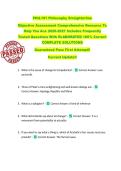 PHIL101 Philosophy Straighterline   Objective Assessment Comprehensive Resource To  Help You Ace 2026-2027 Includes Frequently  Tested Questions With ELABORATED 100&percnt; Correct  COMPLETE SOLUTIONS  Guaranteed Pass First Attempt&excl;&excl;  Current Update&excl;&excl; 