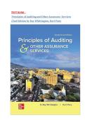 Complete Test Bank &ndash; Principles of Auditing and Other Assurance Services&comma; 22nd Edition &vert; Ray Whittington & Kurt Pany &vert; A&plus;&vert;latest 2026&period;