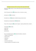 NSG 120 Exam Questions with Correct Answers&vert; New Update