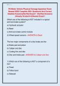 PA Motor Vehicle Physical Damage Appraiser Exam  Newest 2026 Complete 200&plus; Questions And Correct  Detailed Answers&vert;&vert;Verified Exam&excl;&excl;  &lpar;Verified Answers&rpar;  &vert;Already Graded A&plus;&vert;&vert;Newest Exam&excl;&excl; 