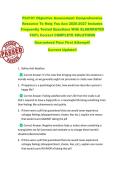 Phil101 Objective Assessment Comprehensive  Resource To Help You Ace 2026-2027 Includes  Frequently Tested Questions With ELABORATED  100&percnt; Correct COMPLETE SOLUTIONS  Guaranteed Pass First Attempt&excl;&excl;  Current Update&excl;&excl;