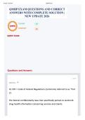 QMHP EXAM QUESTIONS AND CORRECT ANSWERS WITH COMPLETE SOLUTION &vert; NEW UPDATE 2026