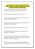 FETAL HEALTH SURVEILLANCE QUESTIONS AND  CORRECT DETAILED ANSWERS &lpar;VERIFIED ANSWERS&rpar;  &vert;ALREADY GRADED A&plus;&vert;&vert;BRAND NEW&excl;&excl;