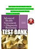 Test Bank - Advanced Health Assessment and Diagnostic Reasoning&comma; 4th Edition &lpar;Rhoads&comma; 2026&rpar;&comma; Chapter 1-18 &plus; Midterm & Final Exam &plus; Instructor Resource Guide &vert; All Chapters