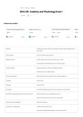 BIOS 252 COMPREHENSIVE  EXAM  1&comma;2&comma;3&comma; MIDTERM and FINAL EXAM ANATOMY AND PHYSIOLOGY QUESTIONS AND VERIFIED ANSWERS&period; GRADE A -CHAMBERLAIN UNIVERSITY