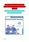 Introductory Mental Health Nursing 5th Edition by Cynthia Kincheloe &ndash; Complete Test Bank Chapters 1&ndash;19
