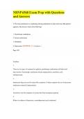 NRNP 6568 Exam Prep with Questions and Answers 