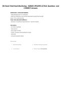 Fetal Heart Monitoring   Bundled Exam Questions WITH  CORRECT Answers