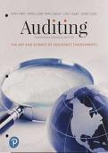 Test Bank For Auditing&colon; The Art and Science of Assurance Engagements&comma; Fourteenth Canadian Edition by Alvin Arens&vert;&vert;ISBN&colon;9780134836430