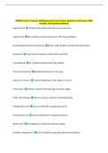 NUR2755 Exam 2 Review&colon; Multidimensional Care IV Exam Questions and Answers 100&percnt;  Verified