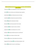 NUR2755 Multidimensional Care IV Exam 2 Questions and Answers 100&percnt; Verified