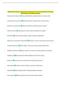 Package-&colon;&colon;NUR2755 Exams with CORRECT Answers &lpar;Latest&rpar;