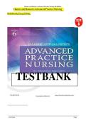 Hamric and Hanson's Advanced Practice Nursing 6th Edition Tracy Test Bank &vert; Complete Chapters &vert; Mary Fran Tracy & Eileen M&period; O'Grady