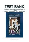 TEST BANK for Development Through Life&colon; A Psychosocial Approach 11th Edition by Barbara M&period; Newman &lpar;Author&rpar;&comma; Philip R&period; Newman &lpar;Author&rpar; &lpar;complete edition with rationales&rpar; &lpar;All Chapters Covered&rpar; &lpar;Graded A&plus;&rpar;