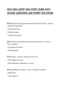 NCC EFM LATEST 2026 STUDY GUIDE WITH SOLVED QUESTIONS AND EXPERT SOLUTIONS