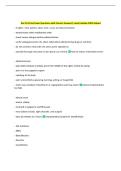 Nur 114 Final Exam Questions with Correct Answers&vert; Latest Update