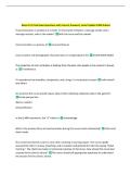 Nurse 114 Final Exam Questions with Correct Answers&vert; Latest Update