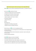 NURS 114 Exam Questions with Correct Answers&vert; Latest Update