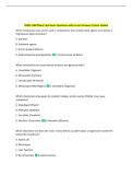 NURS 1140 Pharm Final Exam Questions with Correct Answers
