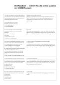 ETSU Peds Exam 1- Redman UPDATED ACTUAL Questions  and CORRECT Answers
