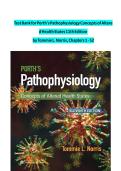 Porth's Pathophysiology&colon; Concepts of Altered Health States 10th Edition Norris Test Bank