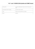 PCC 1 exam 1 UPDATED ACTUAL Questions and CORRECT Answers