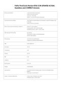 ETSU   Bundled Exam Questions WITH  CORRECT Answers