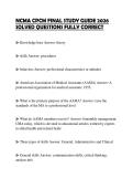 NCMA CPCM FINAL STUDY GUIDE 2026 SOLVED QUESTIONS FULLY CORRECT